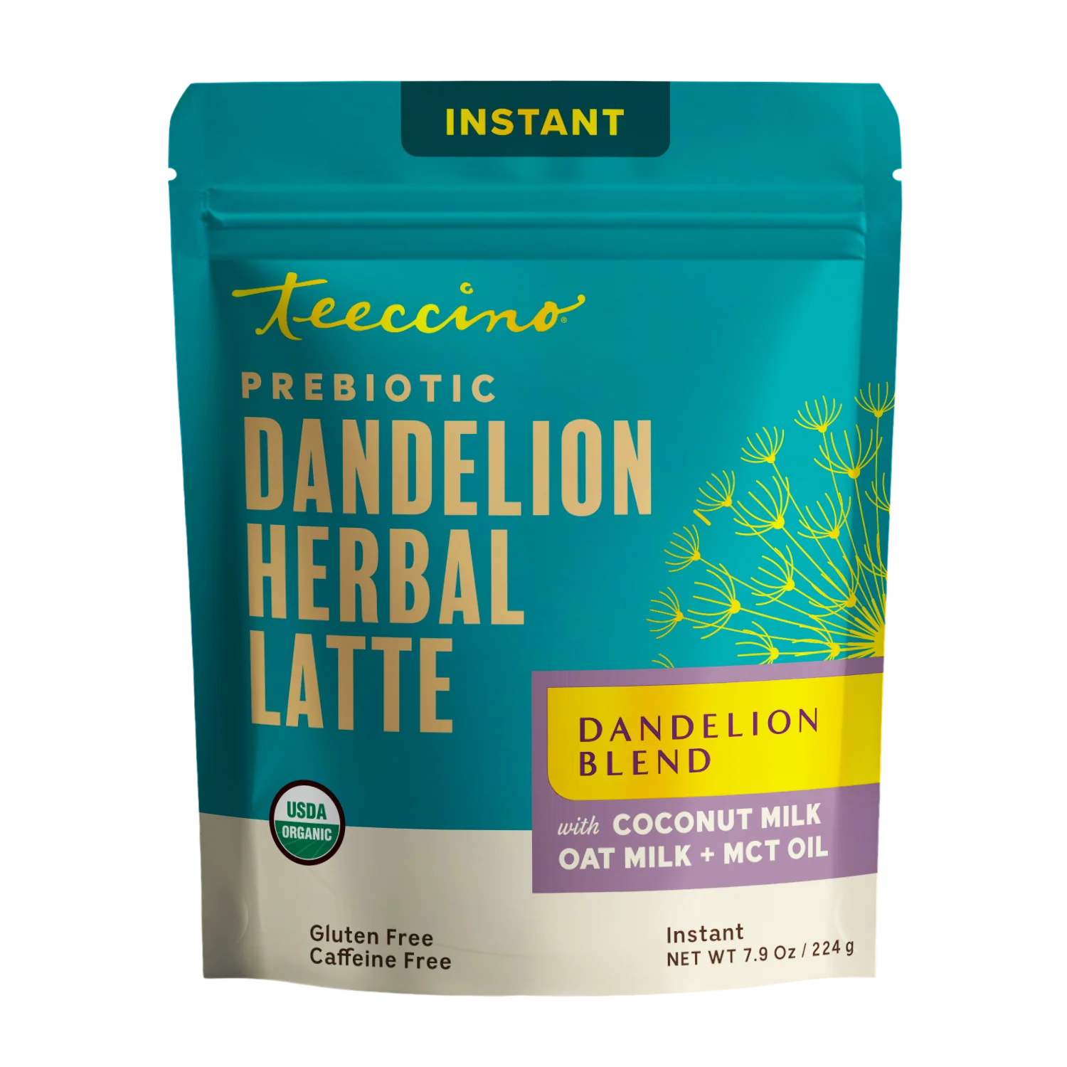 Instant Dandelion Herbal Latte