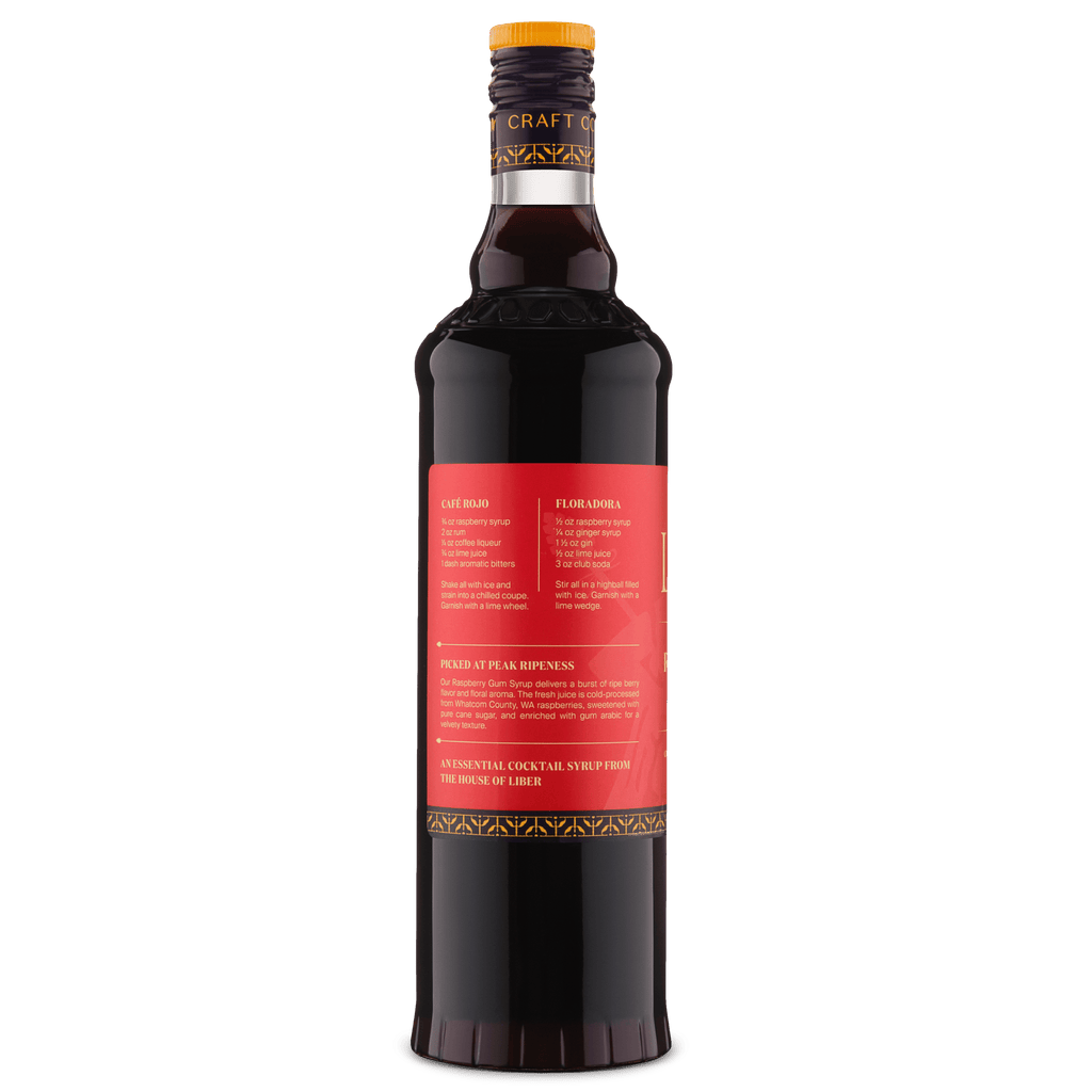 Raspberry Gum Syrup