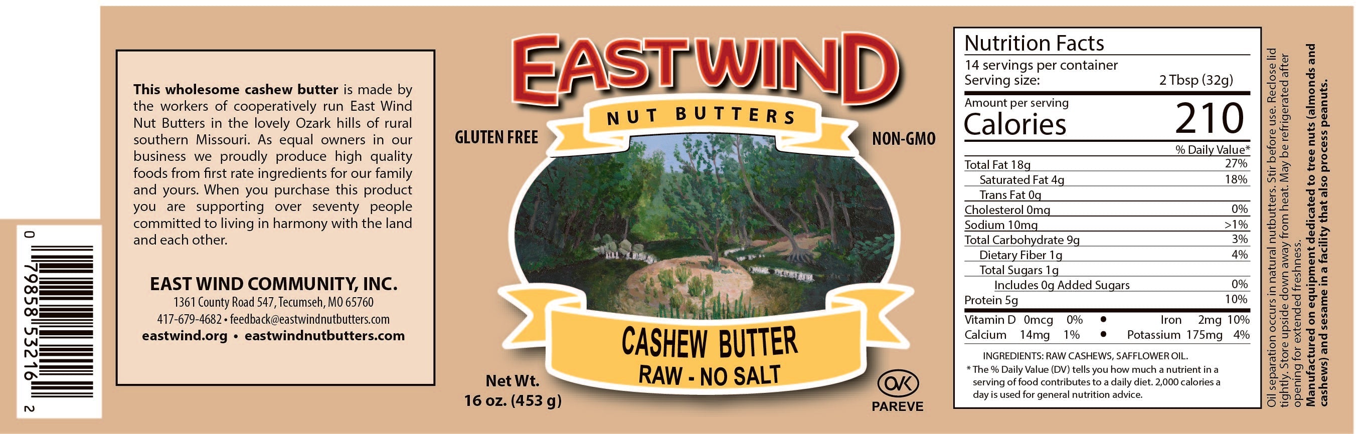 Cashew Butter- 2 Ingredients