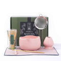 Strabella Matcha Whisk Set — Bamboo Whisk + Ceramic Bowl | Strabella