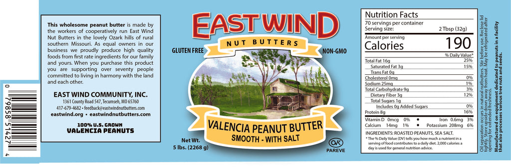 Valencia Peanut Butter- 2 Ingredients or less