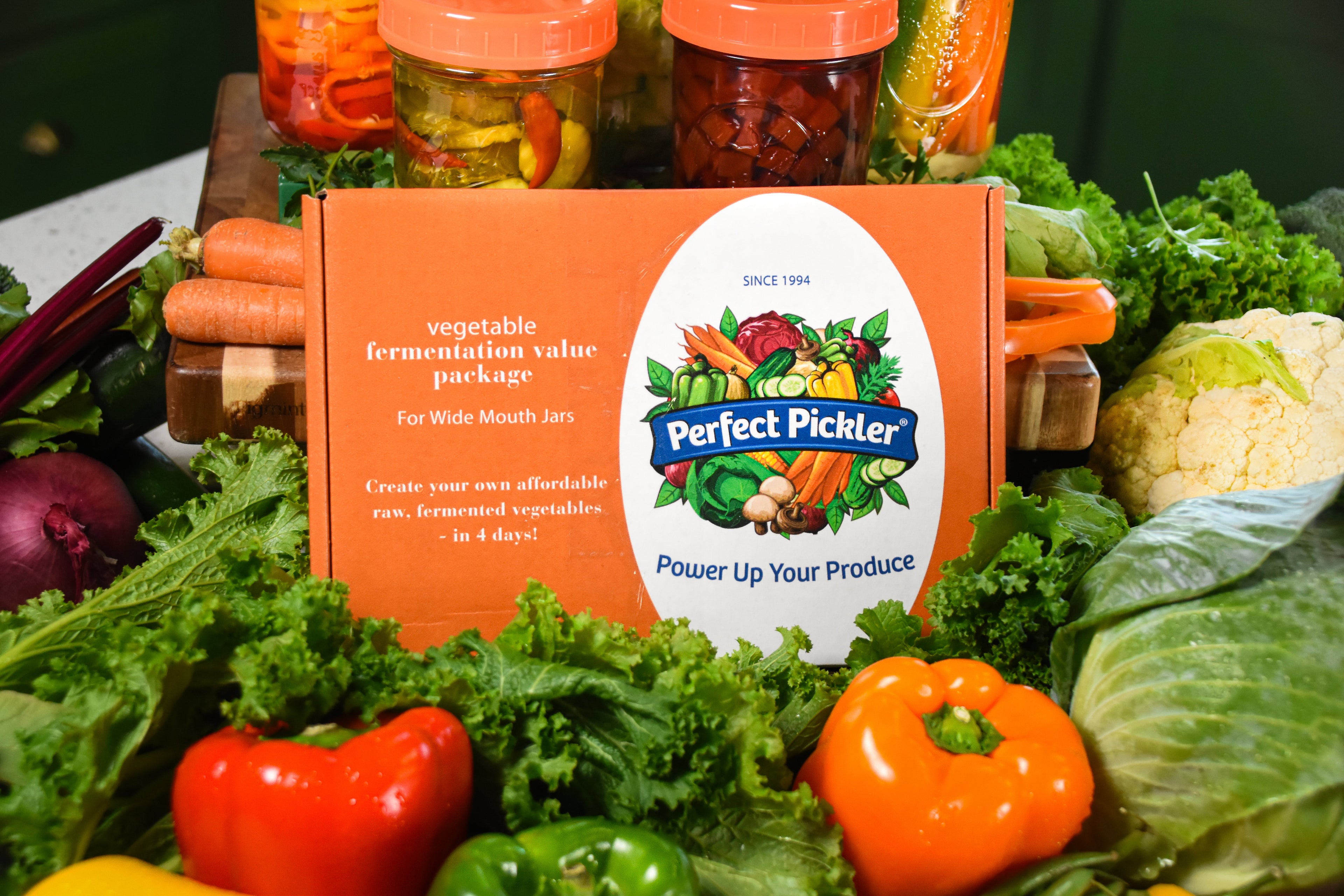 Vegetable Fermentation Value Package - Wide Mouth - Vegetable Fermentation Kit