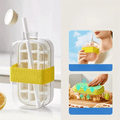 2-in-1 Ice Cube Tray & Water Bottle – Portable High-Capacity Ice Maker Mold for Home & Kitchen Summer Use