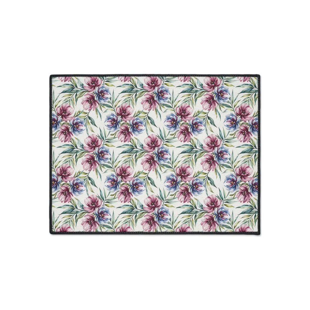 Floral Heavy Duty Floor Mat - Slip Resistant Kitchen - Dipaliz