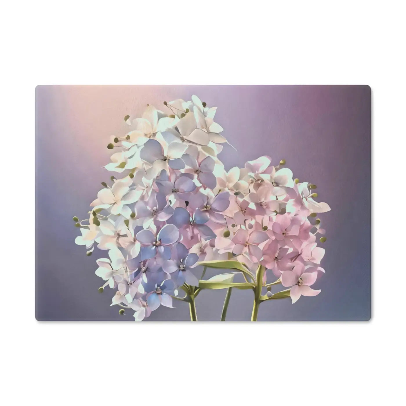 Floral Purple Cutting Board - Flowers Pink Kitchen - Dipaliz