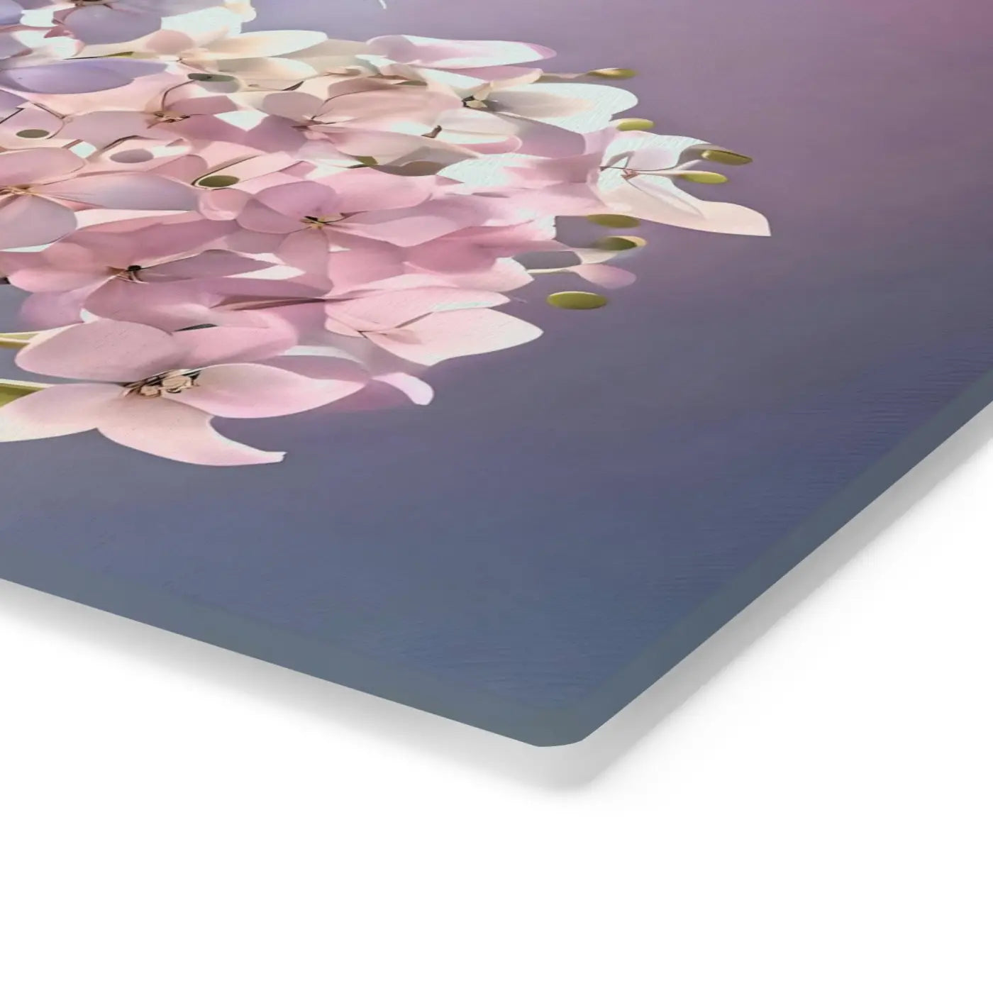 Floral Purple Cutting Board - Flowers Pink Kitchen - Dipaliz