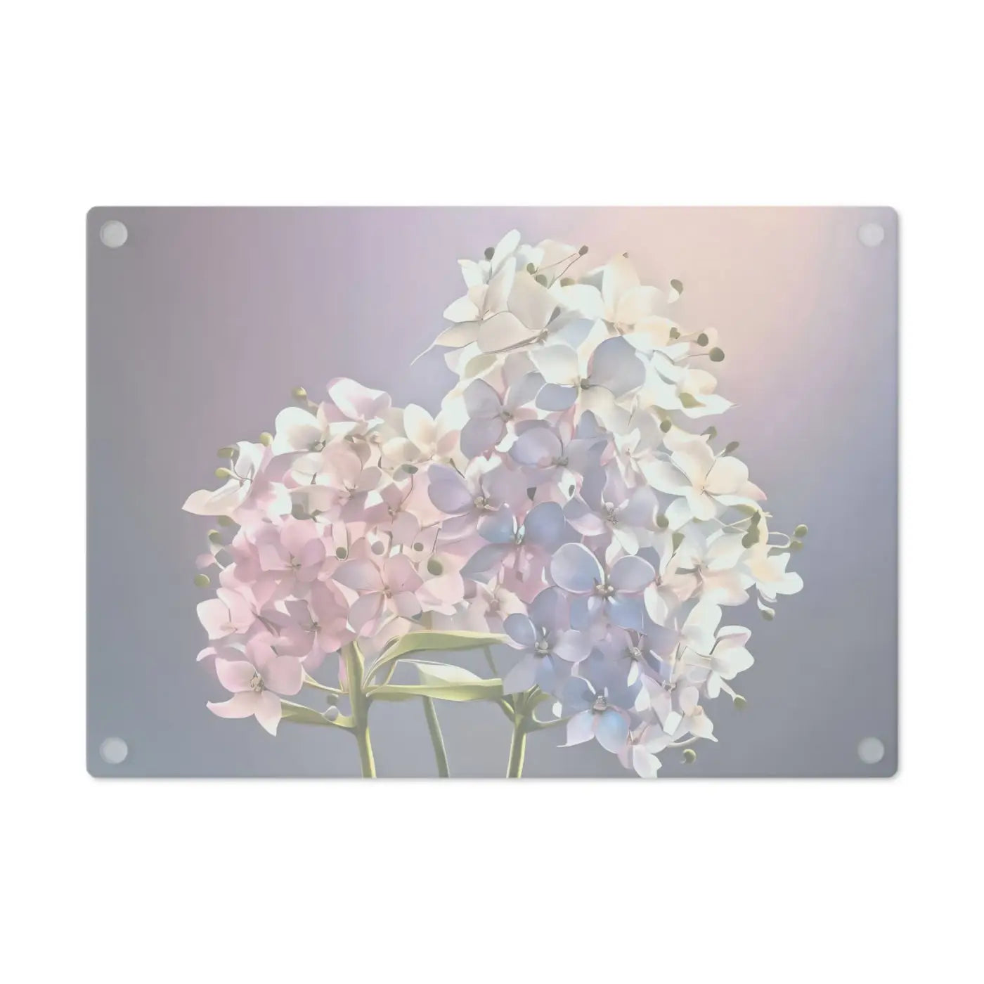 Floral Purple Cutting Board - Flowers Pink Kitchen - Dipaliz