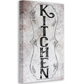 Kitchen - Vertical - Canvas