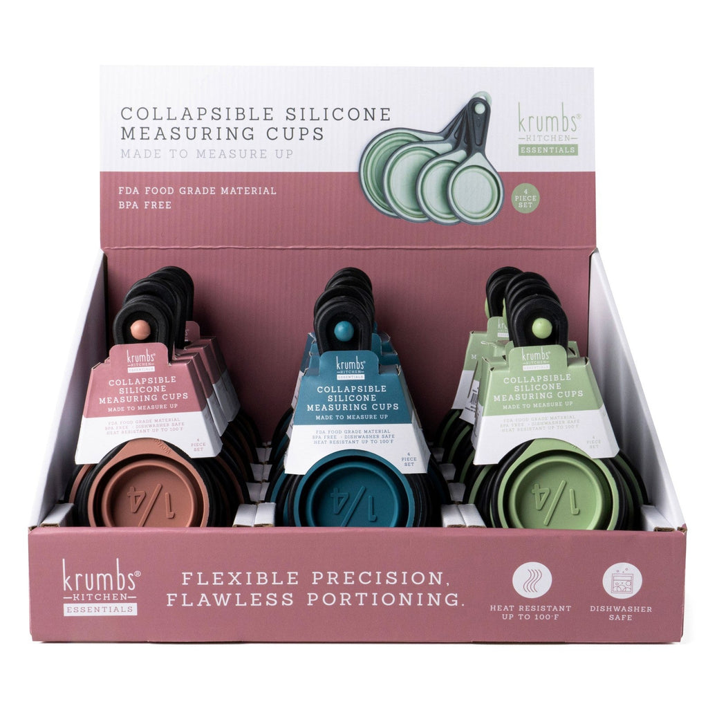 Krumbs Kitchen® Collapsible Silicone Measuring Cups