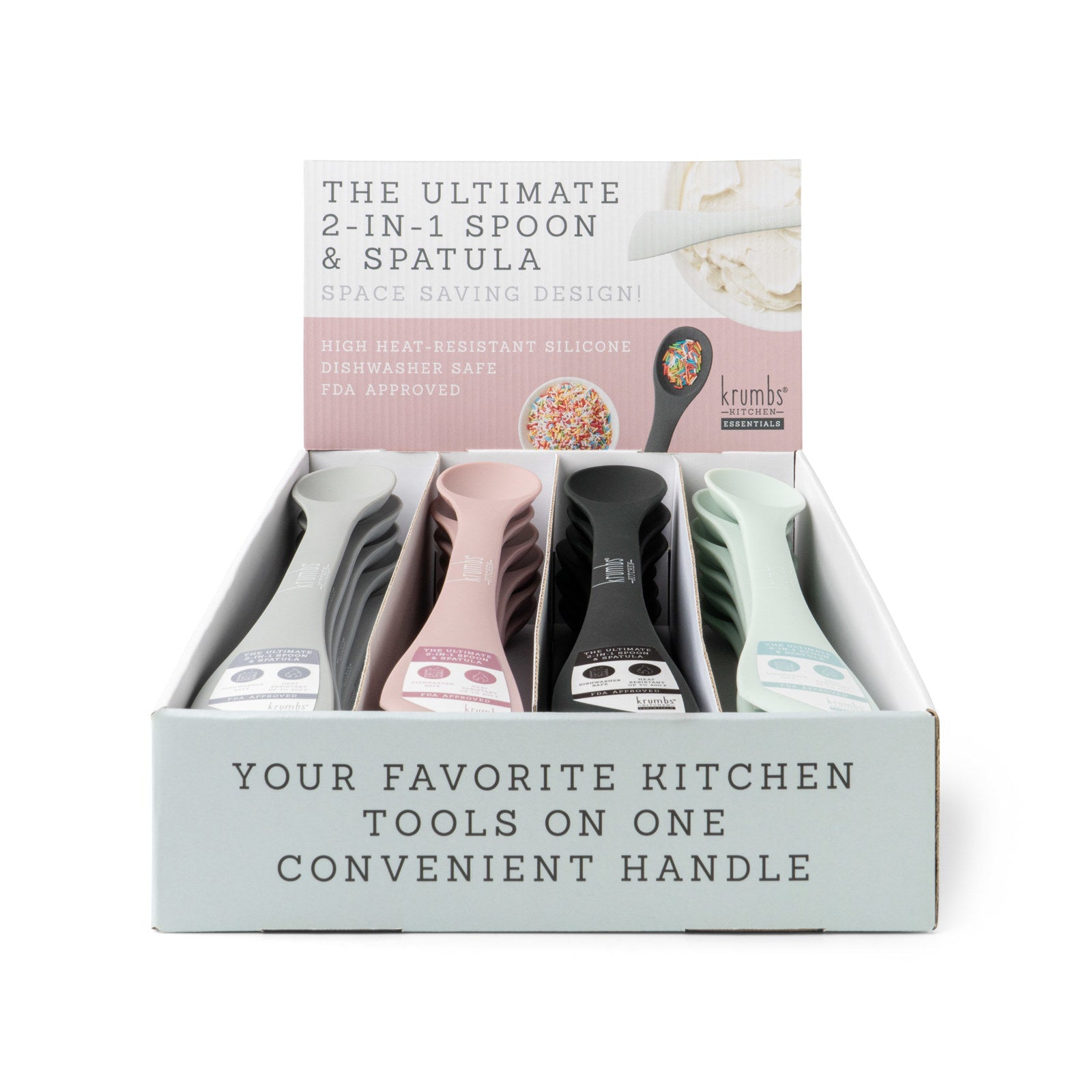 Krumbs Kitchen The Ultimate 2-in-1 Spoon & Spatula